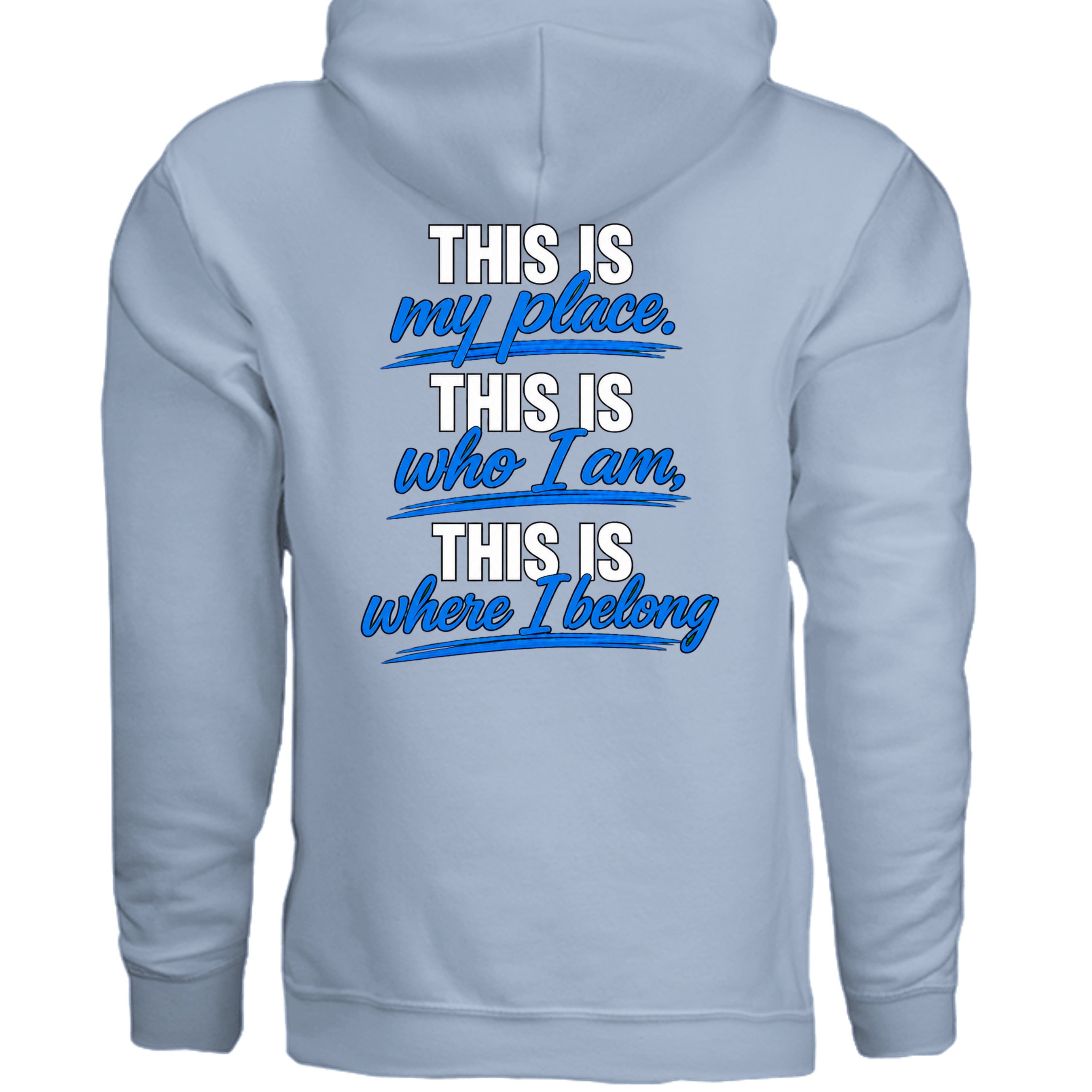 Light Blue - NT185 - BACK